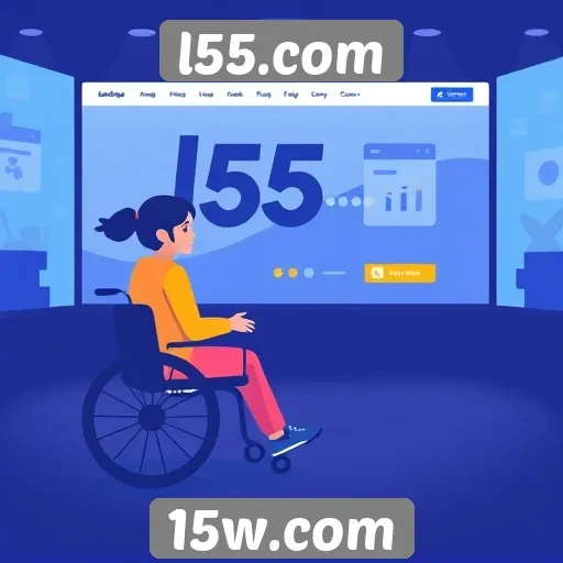 Acessibilidade e interface do l55.com para novos jogadores